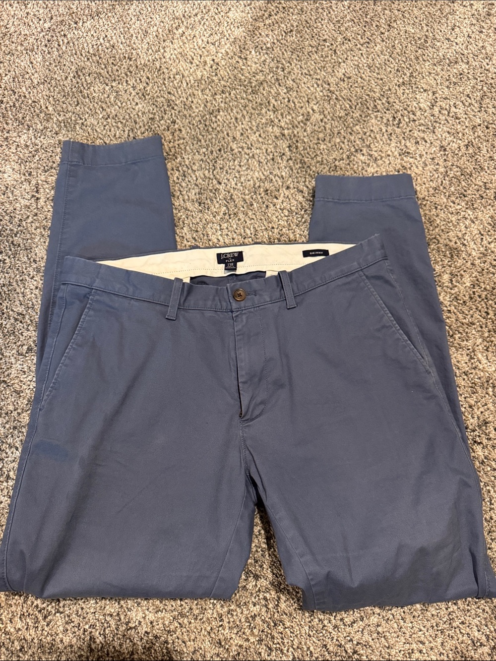 J. Crew Slate Blue Men's Chino Pants
